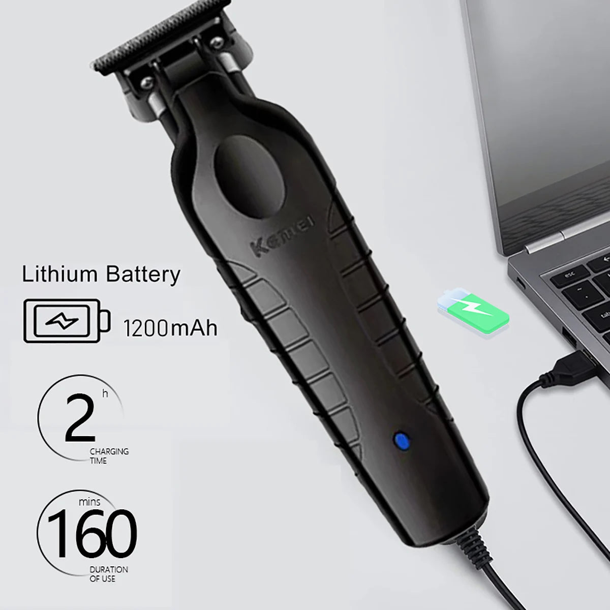 Kemei KM-2296 KM-2299 Hair Clipper Kit Men's Electric Shaver Hair Trimmer Machine Professional Hair Cutting Machine