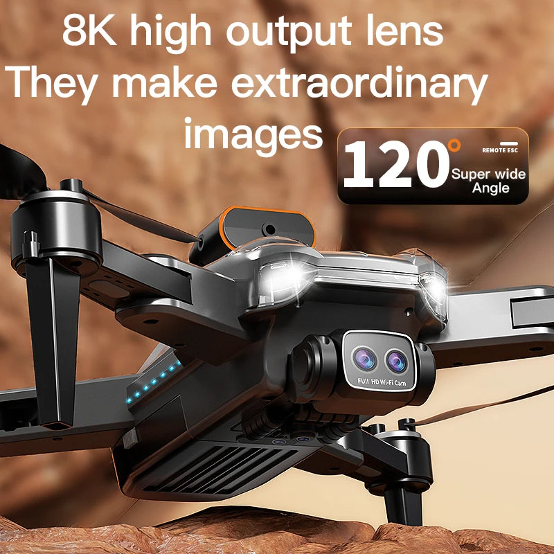 Lenovo P11 Pro Drone GPS Professinal 8K HD Camera Four-way Intelligent Obstacle Avoidance Foldable Quadcopter RC 5000M Gifts