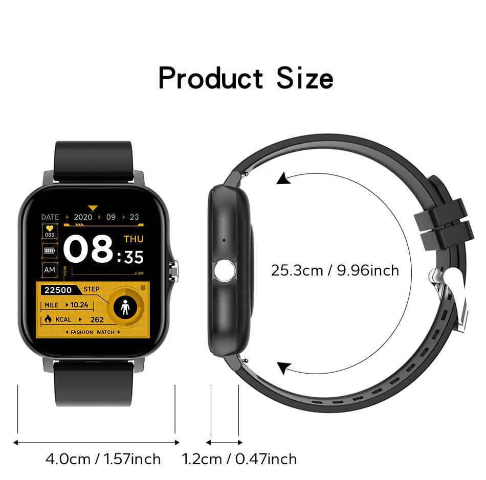 2024 NEW SmartWatch Android Phone 1.44" Color Screen Full Touch Custom Dial Smart Watch Women Bluetooth Call Smart Watch Men