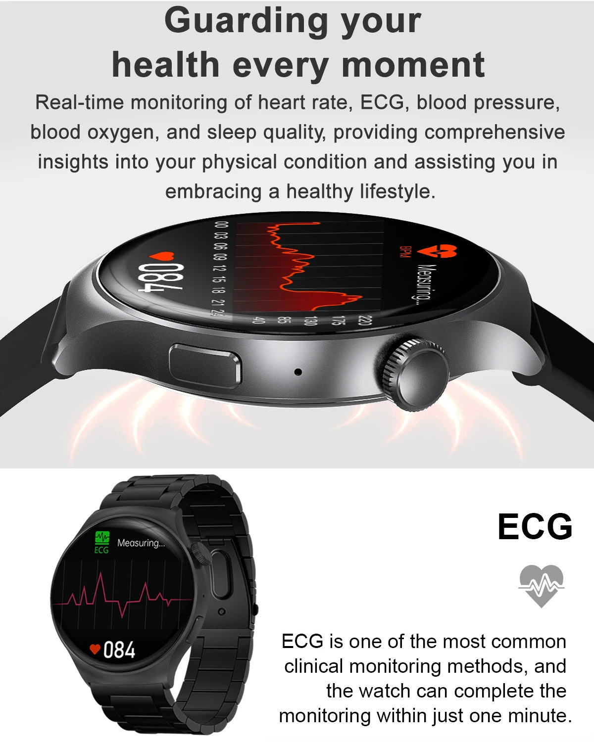 New SmartWatch 4 Women GPS Tracker HD 454*454 Men Smart Watch Compass Bluetooth Call NFC ECG Smartwatch Women For Android IOS