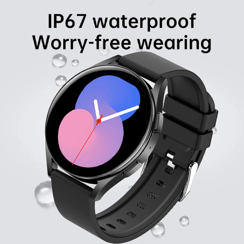 2024 New Smart Watch Men Women for Android IOS Heart Rate Blood Pressure Fitness Tracker Bluetooth Call Women Smartwatch Man